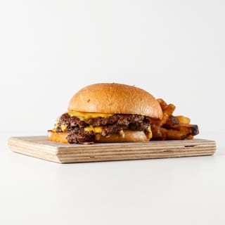Caribbean BBQ Smash Burger